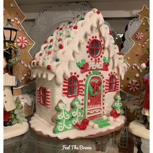 Peace Gingerbread House by Valerie Parr Hill